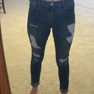 Holister ripped jeans